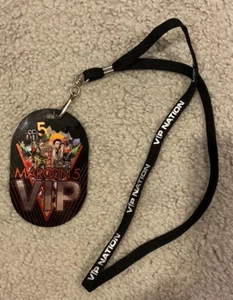 CORDÓN MAROON 5 TOUR - PASE LAMINADO VIP - Imagen 1 de 1