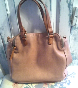 Sasha + Sofi Handtasche Tragetasche Schultertasche mittel hellbraun Beuteltasche - Bild 1 von 4