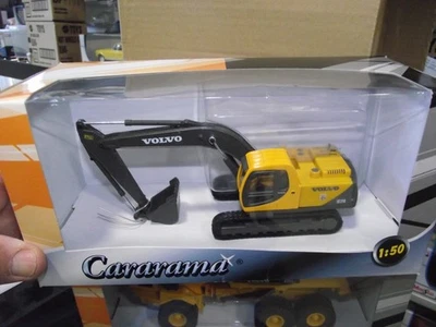 Excavadora Cararama 1/50 Volvo EC210 SIN USAR, EN CAJA Foto 1 de 2