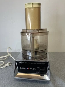 Robot Coupe Food Processor RC 2B Chrome FRANCE Heavy Duty, WORKS - Picture 1 of 12