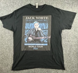 Jack White Tour T-Shirt 2022 The Supply Chain Issue Unisex Large (M) - Bild 1 von 7