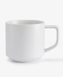 The Cellar Aaden Matte stapelbare Tasse, exklusiv bei Macy's - weiß - Bild 1 von 3