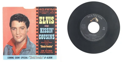 Elvis Presley Kissin’ Cousins / It Hurts Me 45rpm w/Picture Sleeve (RCA 47-8307) - Image 1 of 4