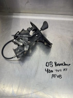 2008 09 10 Honda Rancher 420 Trx420fm 4x4 2x4 Hand Shift Lever Handle W/ Cable - Image 1 of 4