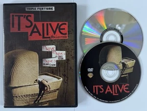 IT'S ALIVE COLLECTION DVD/IT'S ALIVE/IT LIVES AGAIN/ISLAND OF THE ALIVE - Picture 1 of 2