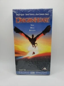 New Sealed Dragonheart VHS Movie 1997 Sean Connery Dennis Quaid - Picture 1 of 3