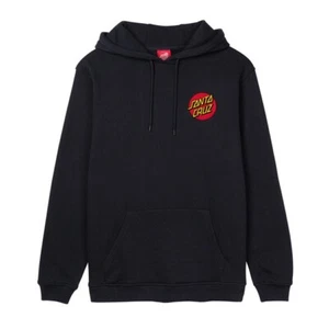 SANTA CRUZ Hoodie - Black. Men's Size L (Large) - Hooded Sweatshirt : M600700 - Picture 1 of 2