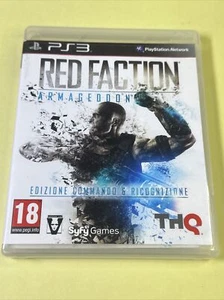 RED FACTION ARMAGEDDON PS3 SONY PLAYSTATION 3 GIOCO VERSIONE ITALIANA - Picture 1 of 3