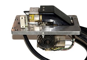 Vintage Magnetic Head Reader Recorder Soviet Mainframe. IBM format 9-track tapes