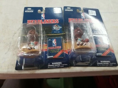 Minifigura Corinthian Headliner 1997 Grant Hill Detroit Pistons NBA lote de 2 Foto 1 de 4