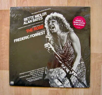 ROSE soundtrack Bette Midler Atlantic SD 16010 blues rock  SEALED + Hype Sticker - Image 1 of 2