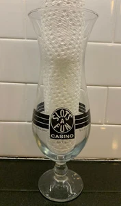 Vintage Slots A Fun Casino Las Vegas Hurricane cocktail glass sourvenir - Picture 1 of 7