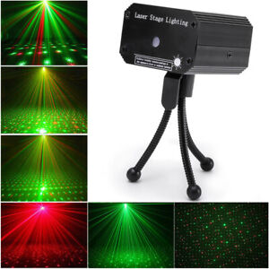 U`King Mini Laser LED Bühnenbeleuchtung Party Licht Disco Licht für KTV Pub Bar