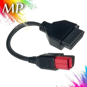 Adapter 6Pin Motocykl Rower Diagnostyka do KTM Moto Guzzi Piaggio Vespa Honda - Zdjęcie 1 z 9
