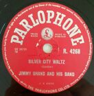 Jimmy Shand "Silver City Waltz/Irish Jigs" (1956) 78 shellac 10" Parlo R4268 EX+