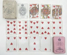 Boer War Period Queen Victoria Royal Artillery Regiment Playing Cards Complete