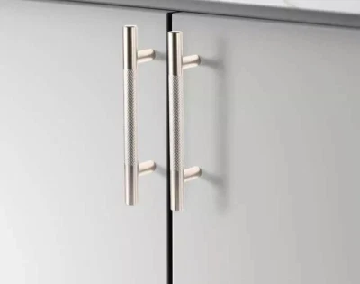 17 PACK Delta Series Modern Cabinet Pull by Sapphire Textured Brushed Nickle - Image 1 of 3
