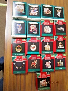 vintage hallmark miniature keepsake christmas ornament - Picture 1 of 35