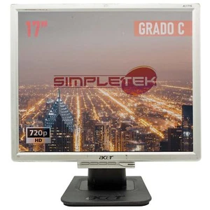 Acer Al1716a Schermo Monitor Lcd Display 17" 4:3 5:4 Pc Vga Vesa Dvr Cassa_ - Bild 1 von 6