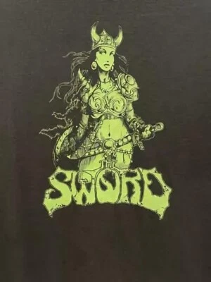 Camiseta unisex The Sword Band de algodón negra todas las tallas hasta 4XL Foto 1 de 4