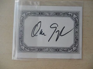 Von Dan Quayle signierter Papierbogen 4 Zoll x 3 Zoll - Bild 1 von 1