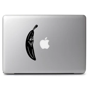 Fruit Happy Banana Vinyl Aufkleber Aufkleber für Macbook Laptop Auto Fenster Stoßstange Wand - Bild 1 von 7