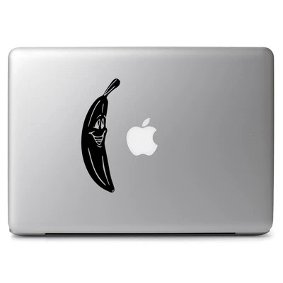 Fruit Happy Banana Vinyl Decal Sticker for Macbook Laptop Car Window Bumper Wall - Image 1 of 4