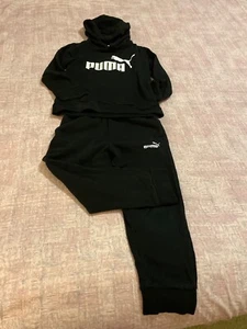 PUMA Youth 2 Piece Hoodie & Jogger Boy Size XS (5/6) - Picture 1 of 3
