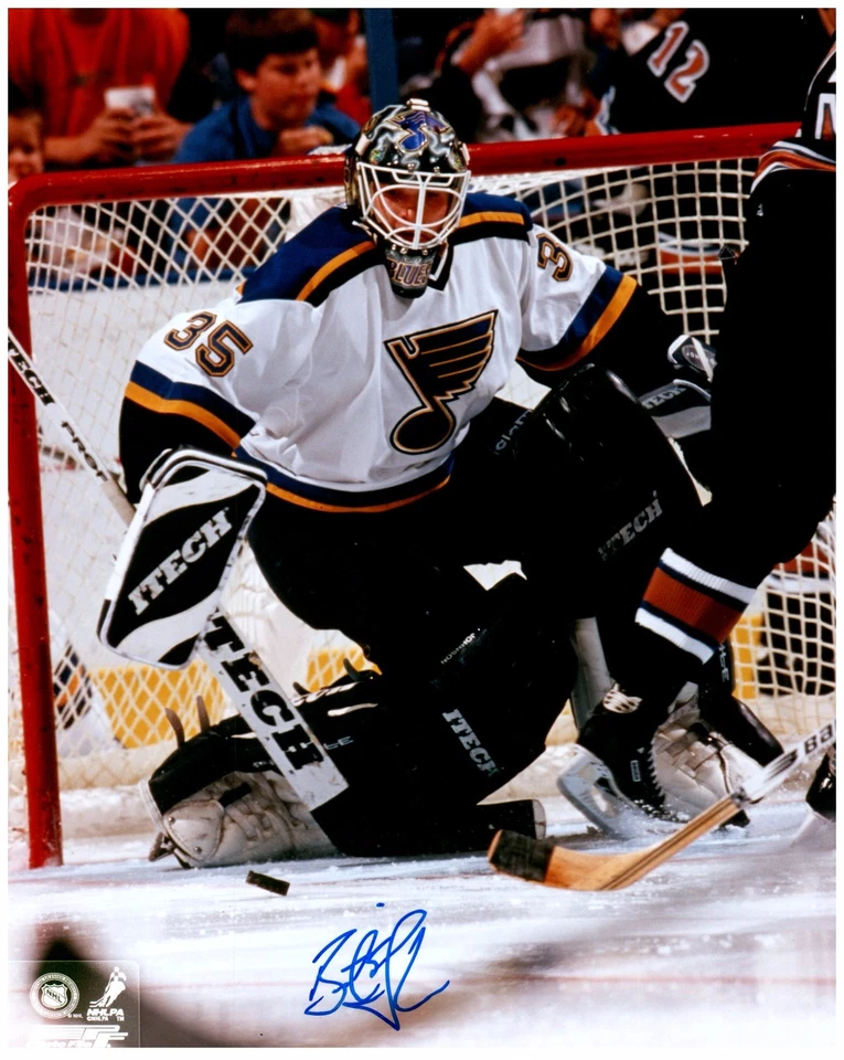 St. Louis Blues BRENT JOHNSON Firmado Autografiado 8x10 Imagen K Foto 1 de 1