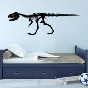 Calcomanías de pared de esqueleto de dinosaurio para habitación de niños T-Rex pegatina de esqueleto VWAQ - Imagen 1 de 62