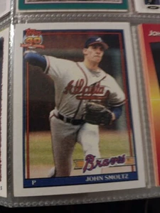 1991 Topps - #157 John Smoltz - Imagen 1 de 1