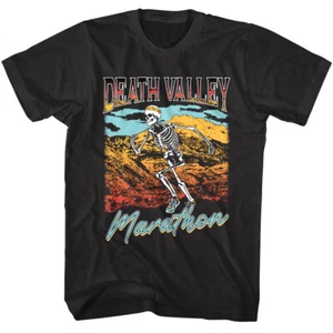 Enviro Sports Death Valley Skeleton Marathon Men's T Shirt - Picture 1 of 4