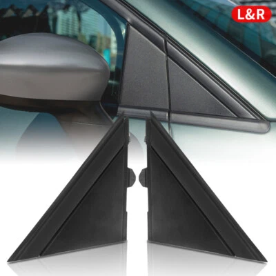 VENTANA IZQUIERDA Y DERECHA GUARDABARROS PUERTA ESPEJO ESQUINA MOLDURA PARA FIAT 500 500C 2012-19 Foto 1 de 4