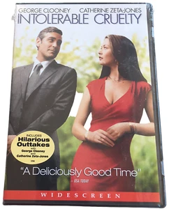George Clooney Intolerable Cruelty DVD Movie Catherine Zeta Jones Factory Sealed - Picture 1 of 6