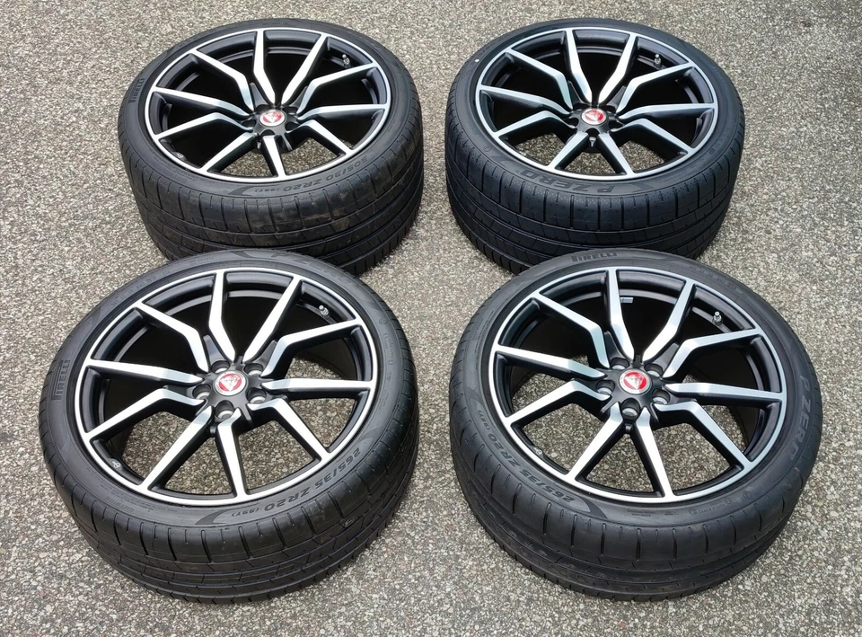Original Jaguar F-Type SVR Maelstrom 20" 4X Reifen Np. 7300€ Wheels - Bild 1 von 4