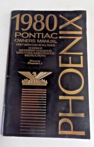 1980 Pontiac Pheonix owner's manual - Picture 1 of 1