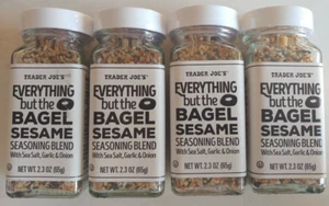 4x Trader Joe's Everything but the Bagel Sesame Seasoning Blend Spice 2.3 oz ea - Picture 1 of 5