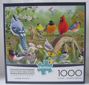 Buffalo Games 1000 Pc Puzzle RAILBIRD REUNION Hartman Brothers Collection NEW - Picture 1 of 3
