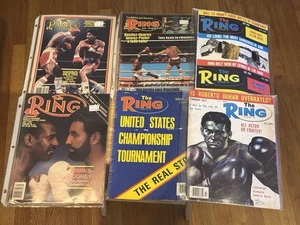 (15) 1970s Ring Magazine Rare Lot Vintage Collection Muhammad Ali, Roberto Duran - Picture 1 of 6