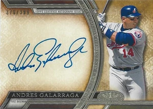 Autographed Andres Galarraga  Topps Tier One card /399 - Picture 1 of 1