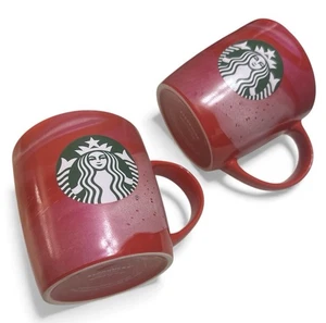 Set aus zwei 11 Unzen Weihnachten Urlaub Starbucks Keramik Kaffeetassen Tassen Mehrfarbig - Bild 1 von 3