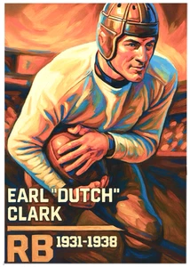 EARL CLARK - OLANDESE * ACEO personalizzato * FUN FOOTBALL ART * Art Card * ATC - Foto 1 di 2