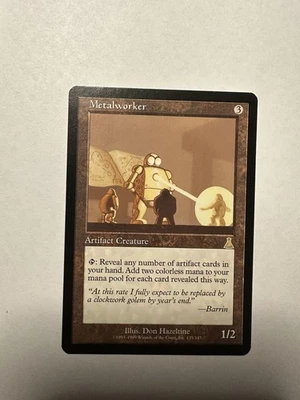 Magic MTG Urza's Destiny Metalworker NEAR MINT NM - Image 1 of 3