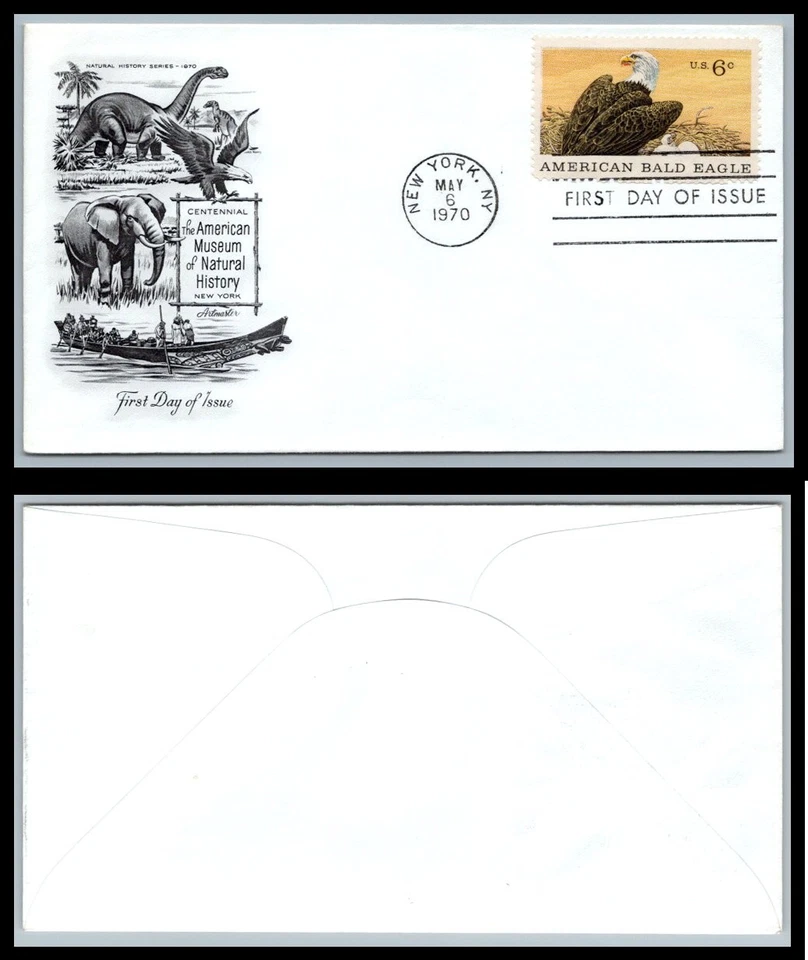 US FDC # 1387 6c Natural History  Artmaster   1970, 9p9421 - Image 1 of 1