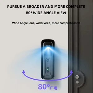 Video Doorbell 4.3 Inch Screen No WiFi Required PIR Motion Detection HD Camera - Picture 1 of 14
