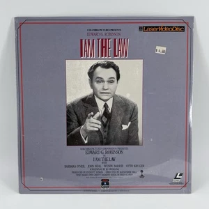 I Am The Law (1938) Laserdisc - Picture 1 of 2