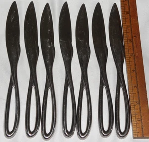 Lote de 7 cuchillos de cena Yamazaki 18/8 acero inoxidable L'Fleur 9+" - Imagen 1 de 2