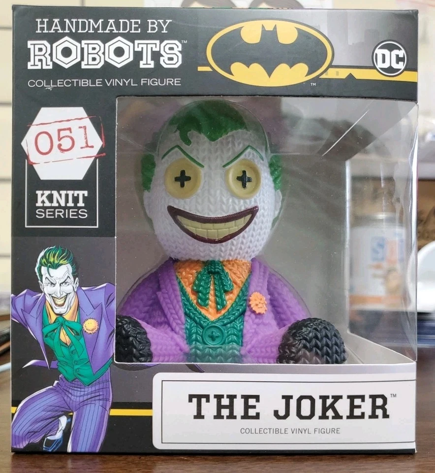 Handmade By Robots Knit Series 051 DC The Joker Vinyl Figure NIB  - Image 1 of 1