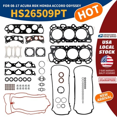 Juego de juntas de culata Quality HS26509PT MLS para HONDA CROSSTOUR 2010-2015 3,5 L V6 Foto 1 de 4