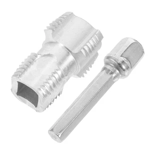  Pipe Tap Die Set Threading Tool Inner Hole Threader Electric Kit - Picture 1 of 12